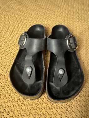 Birkenstock Gizeh Big Buckle Sandals Size 38